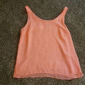 Peach tank top